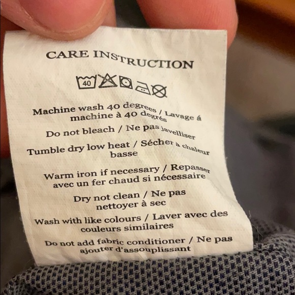 High quality gray button down 100% cotton - Picture 8 of 8